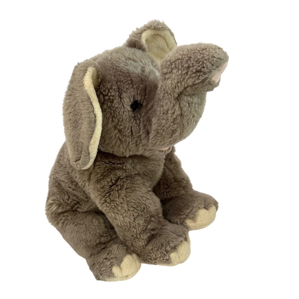 Vintage 2006 Ty Classic Quake the Elephant Gray Plush Stuffed Animal 12 inch